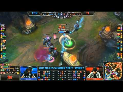 TDK Bischu 1v1 TL Fenix Azir vs Cassiopeia  - TDK vs TL