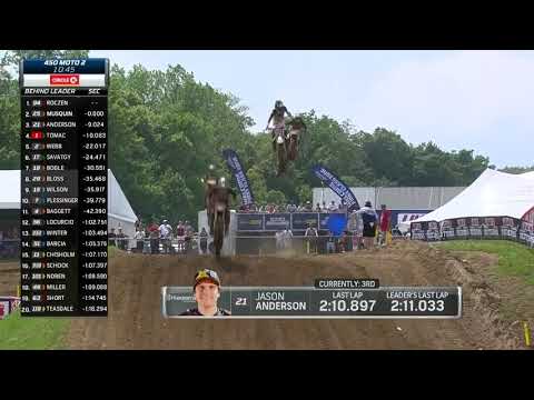 2019 RedBud National - 450 Moto 2 Eli Tomac and Jason Anderson