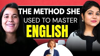 Beautiful woman speaks marvelous English|| How did she learn English?