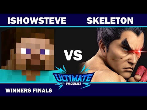 USW 172 - Winners Finals - Ultra | IShowSteve (Steve) VS Skeleton (Kazuya) - SSBU Ultimate