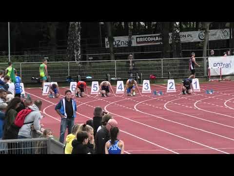 100m M U16 bieg 4 - Poznań 20220910