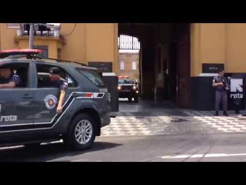 SAIDA DAS VIATURAS DA ROTA SOLENIDADE 44 ANOS DE CRIAÇÃO DA ROTA