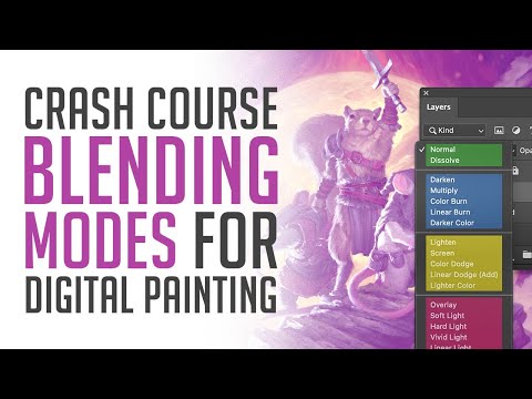 Photoshop's Blending Modes for Digital Painting