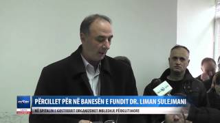 PERCILLET PER NE BANESEN E FUNDIT DR LIMAN SULEJMANI