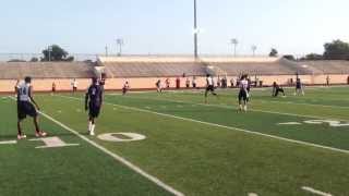 preview picture of video 'Manvel 7 on 7 @ Alvin High 2013'