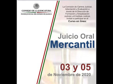 Juicio Oral Mercantil. Sesión 1