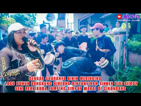 DENGAR SUARANYA BIKIN MERINDING❗❗ SAAT LAGU BUHUN BANGBUNG HIDEUNG DINYANYIKAN SINDEN VIVI GEMOY