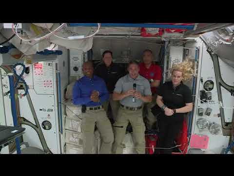 International Space Station Expedition 64 crew news conference