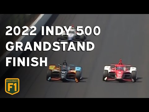 Marcus Ericsson wins the 2022 Indy 500 in grandstand finish