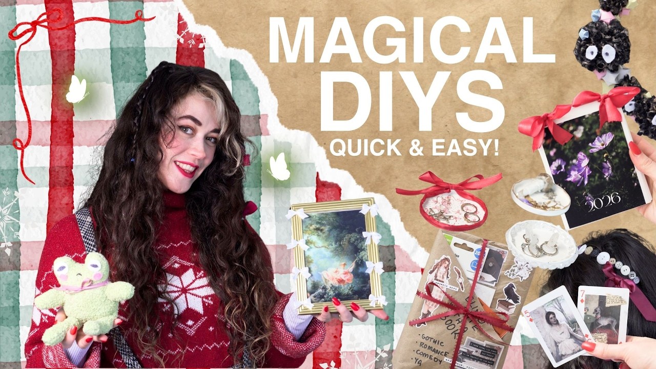 DIY Christmas Gifts for the VERY LAST MINUTE - cute & thoughtful super quick diys!