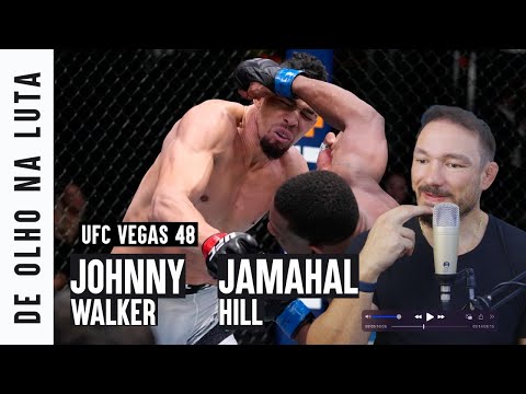 Johnny Walker vs Jamahal Hill full fight