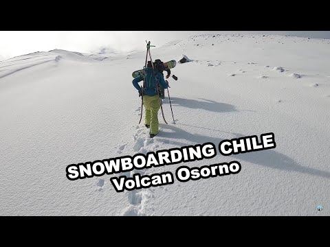 Snowboarding Adventures |Episode 1| -  snowboarding in chile Volcan Osorno
