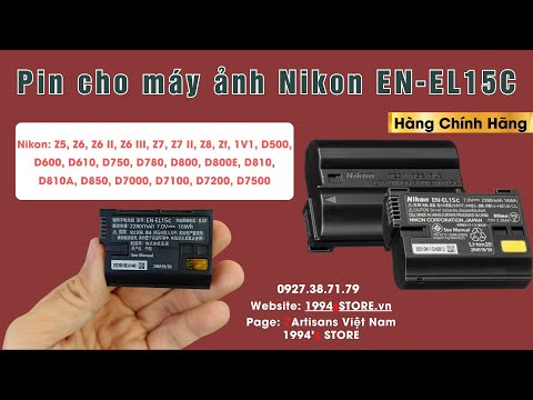 Pin Nikon EN-EL15c