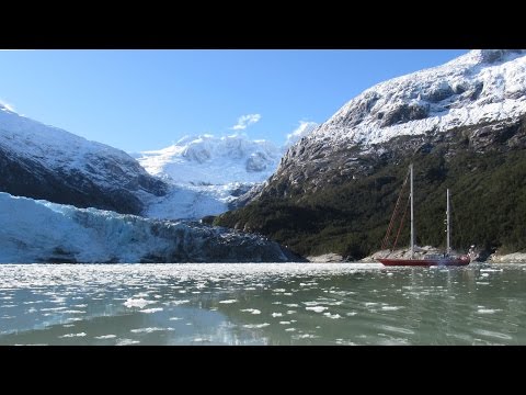 Lodowce i zwierzęta Patagonii s/y"Selma Expedition". Glaciers, Chile.