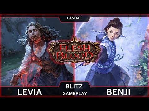 Try to stop me! Levia vs Benji - Flesh and Blood TCG