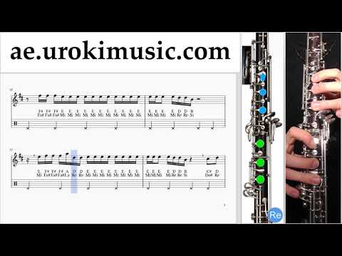 الأوبوا كيفية اللعب Bebe Rexha - I'm A Mess تدريب دروس تعليم مدرسه كتاب معلم لحن اغاني2