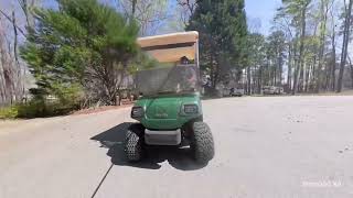 Insta360 x4 Golf-cart Test