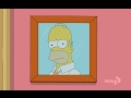 Homer S Reflection In The Mirror Is Angry At Him The Simpsons