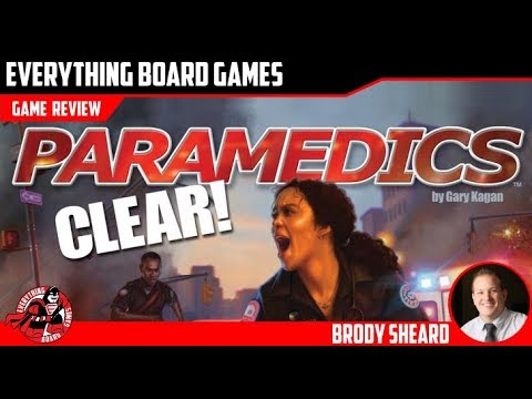 Everything Board Games - Paramedics: Clear! Overview and Review