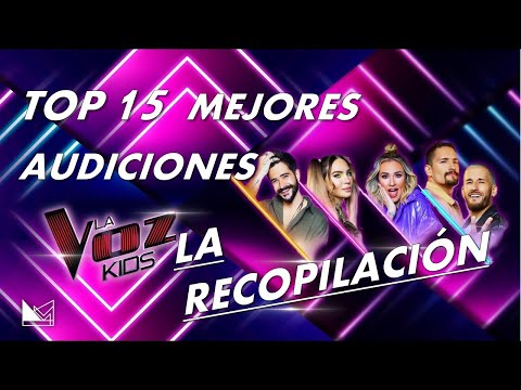 TOP 15 I Mejores Audiciones A Ciegas La Voz Kids Mexico 2021