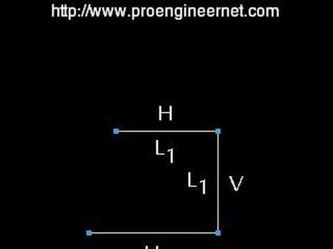 Pro/ENGINEER Wildfire 4.0 Sketcher Enhancement #1