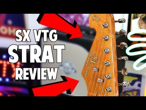 SX VTG SST62+/BK Stratocaster Review (with a Mesa Boogie!)