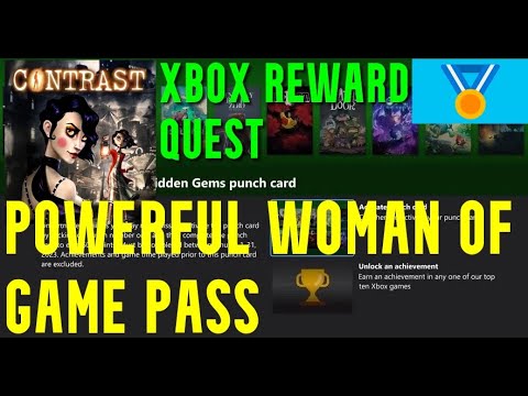 Powerful Women of Game Pass- Xbox Reward Monthly Quest (Get 3 achievements in the any of game stated