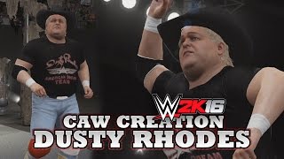 WWE2k16  Caw Creation - Dusty Rhodes