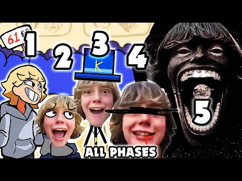FNF 67 KID ALL PHASES | New 61 Vs 67 Kid Meme - Friday Night Funkin'