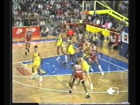Glaxo Verona Stefanel Trieste Exhibition Game 1991 Pippen Barkley 4/6