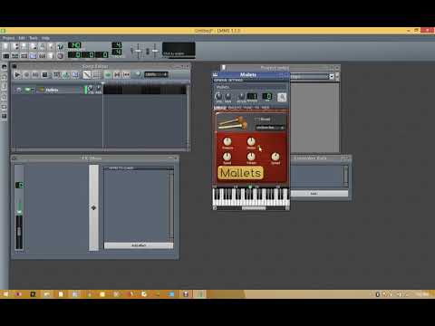 Lmms building 11th TUTO:How to use the Mallets in LMMS!