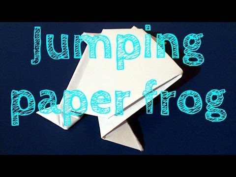 Jumping Frog Origami Instructions