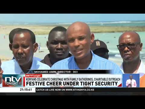 Kenyans mark Christmas across the country amid heightened security