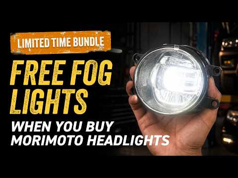 BOGO DEAL: Free XB Fog Lights With A Morimoto Headlight Purchase
