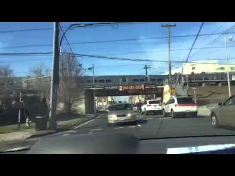 Mtalirr:Penn Stn. Express Train @ Westbury 2/28/16