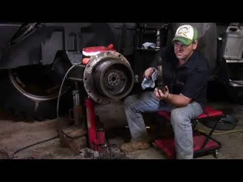 Case IH MFWD Axle Seal, Wheel Seal and King Pin How To Reassemble Part 3 of 3
