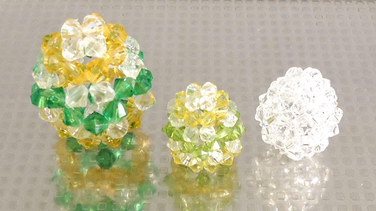 イースターエッグの作り方 Egg, How to make beaded 【わんこビーズ r150】