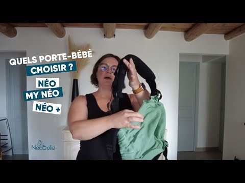 Néobulle My Néo Vert - porte-bébé physiologique nouveau-né - Naturioù