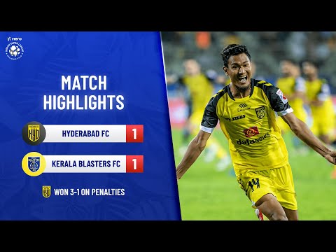 Highlights - Hyderabad FC 1-1 Kerala Blasters FC (3-1 penalties) | Hero ISL 2021-22 Final