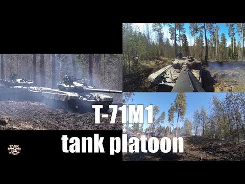 Kevätsawutus 2017 - T-72M1 MBT Tank Platoon Triple Camera Combat, First Show - Parola Armour Museum