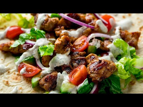 Easy Homemade Chicken Shawarma Recipe + Shawarma Sauce