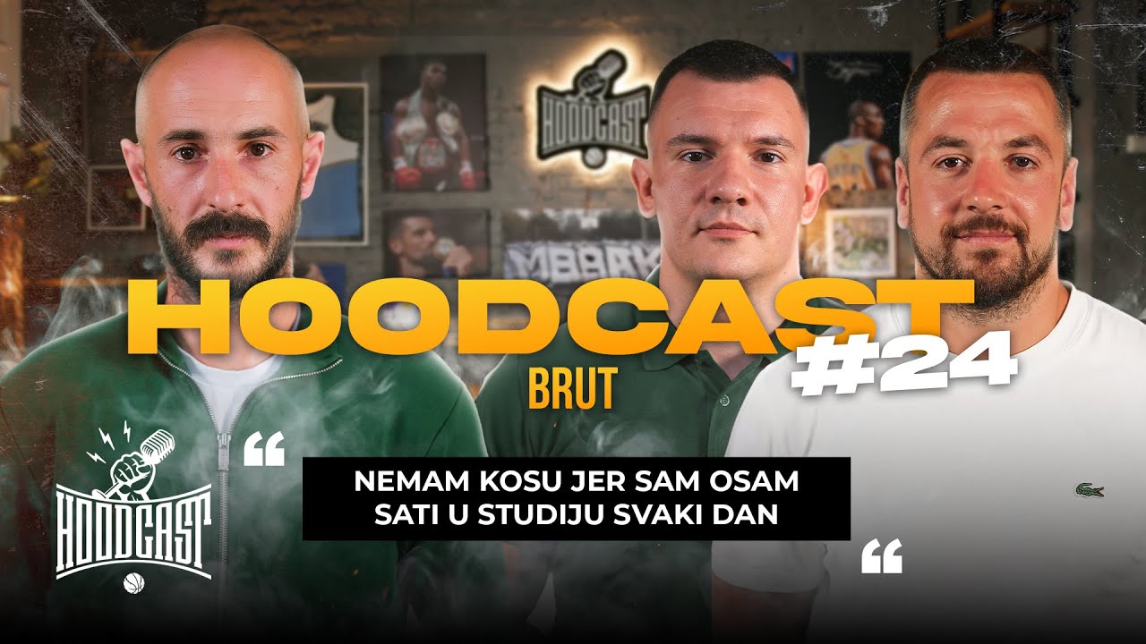 HOODCAST - Brut: Moje pesme nisu depresivne, onima koji me slušaju!