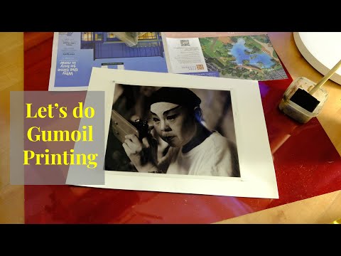 The Messy Process of Gumoil Printing