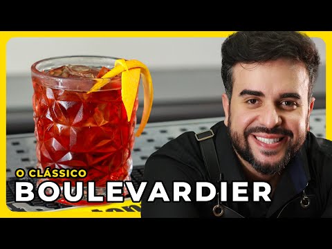Boulevardier Um coquetel clássico derivado do grande Negroni | Drink com whisky | BARTENDER STORE