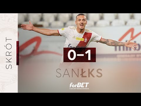 Sandecja Nowy Sącz - ŁKS Łódź 0:1 | SKRÓT MECZU
