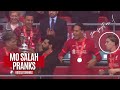 Mo Salah pranks Kostas Tsimikas 🤣 Liverpool FA Cup Celebration | TROPHY LIFT Moments