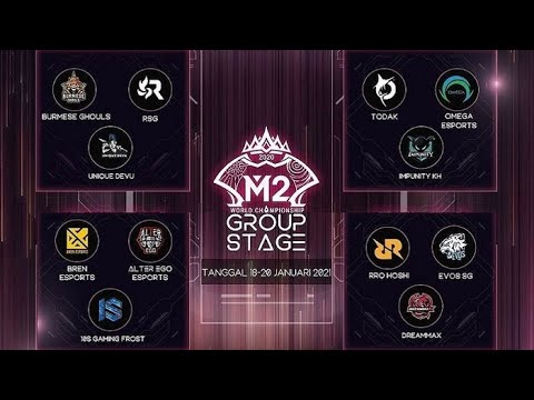 M2 Group Stage Phase 1 - Day 2 | MLBB World Championship 2020 | Singapore