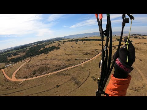 Voo 174 de Parapente IKE Costa - Pouso no alto da Serra de São Pedro