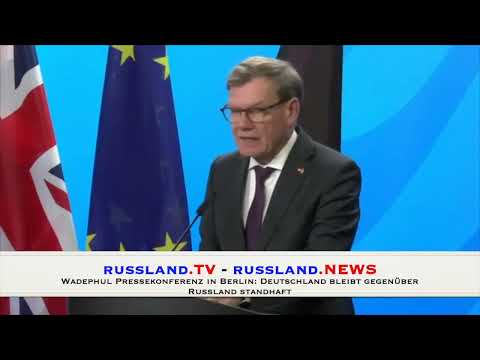 Wadephul Pressekonferenz in Berlin: Deutschland bleibt gegenüber Russland standhaft