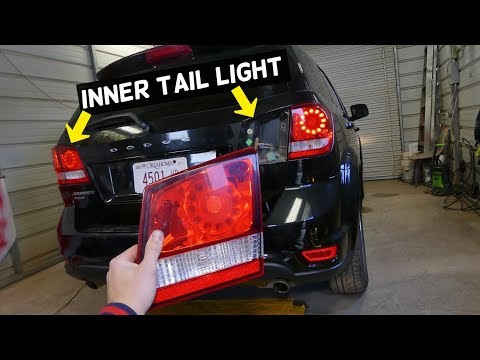 HOW TO REMOVE OR REPLACE INNER TAIL LIGHT ASSEMBLY ON DODGE JOURNEY | FIAT FREEMONT